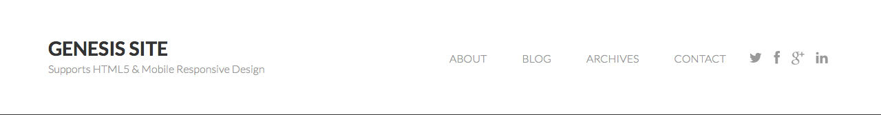 Adding content to a custom menu in Header in Genesis using Genesis ...