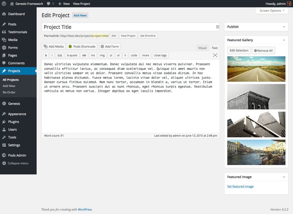 project-cpt-featured-gallery-backend
