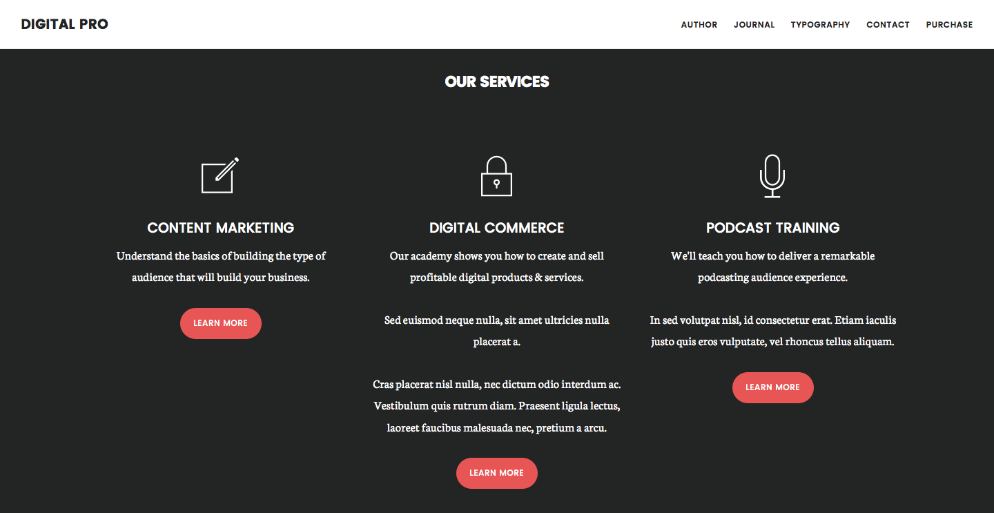 Digital Pro – A Professional Theme for Business