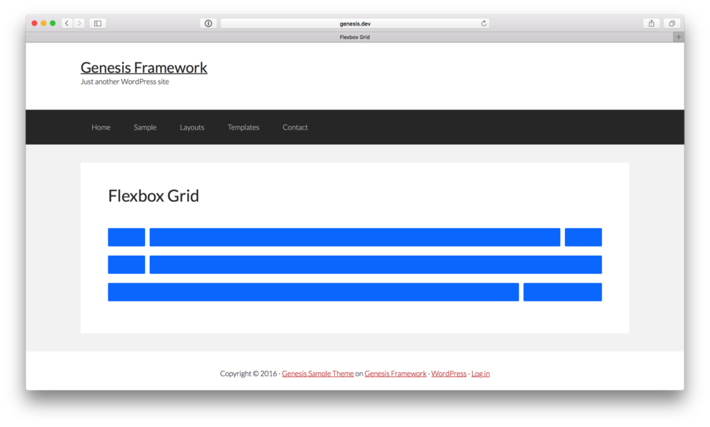 Flexbox Grid in Genesis - Sridhar Katakam